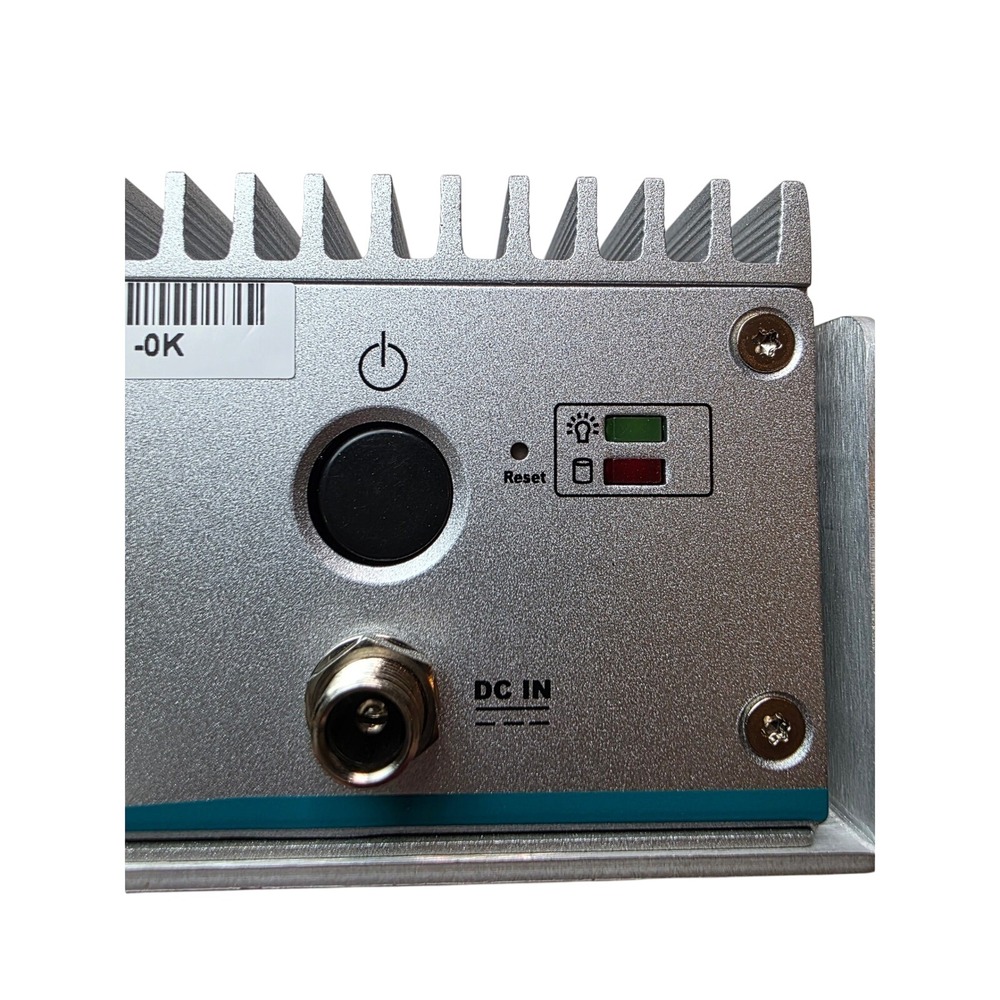 Industrial Fanless Mini PC 37-000167-00 REV A 4x USB 3.0 HDMI Ethernet Silver H1